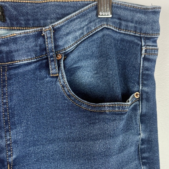 Nanette Lepore Blue Belle High Rise Skinny Jeans Size 16 - Picture 5 of 11